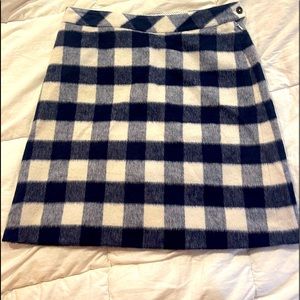 Brooks brothers mini Aline wool skirt. Super cute with boots for fall! So soft!
